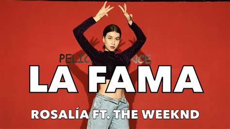 youtube rosalia|la fama rosalia the weeknd.